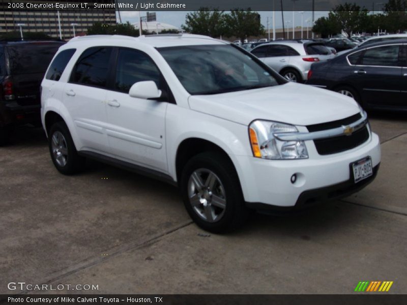 Summit White / Light Cashmere 2008 Chevrolet Equinox LT