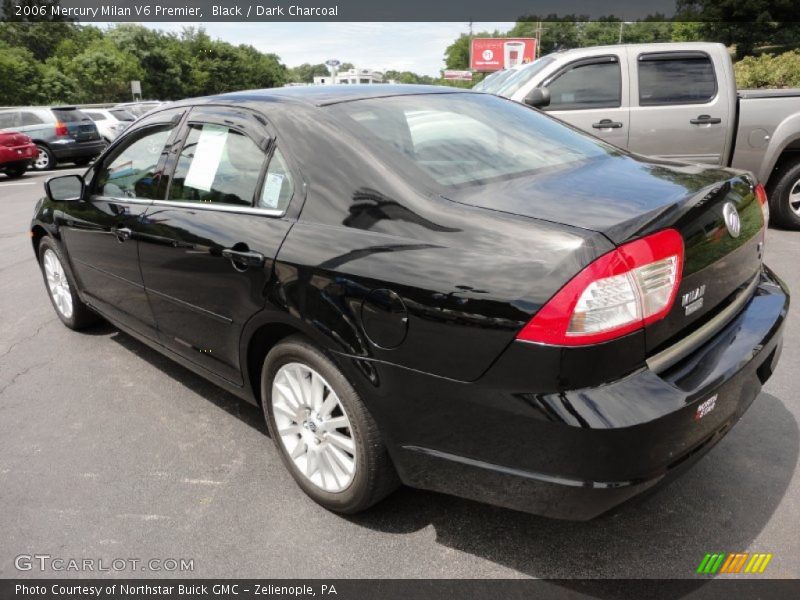 Black / Dark Charcoal 2006 Mercury Milan V6 Premier