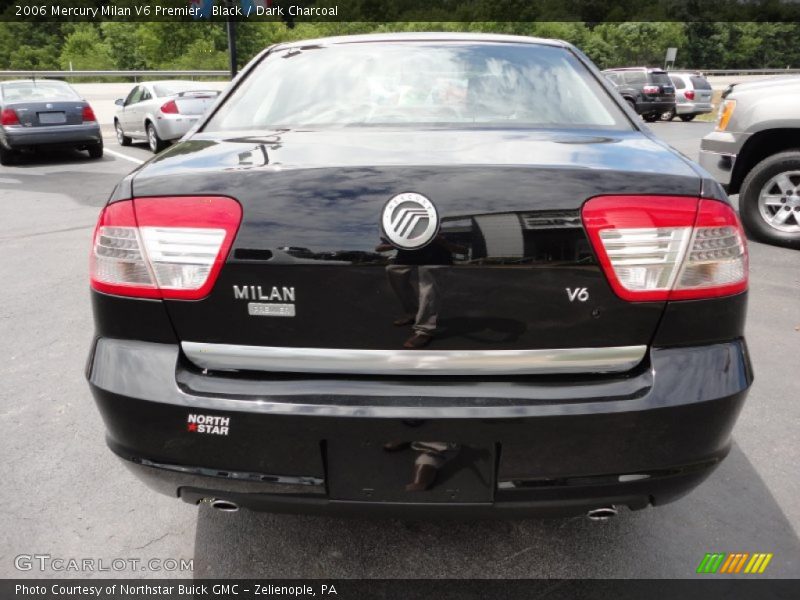Black / Dark Charcoal 2006 Mercury Milan V6 Premier
