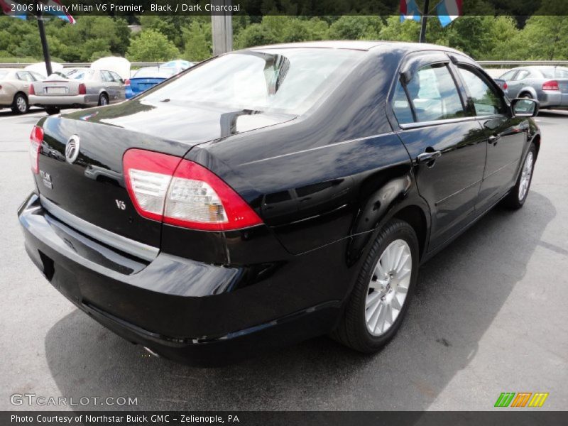 Black / Dark Charcoal 2006 Mercury Milan V6 Premier