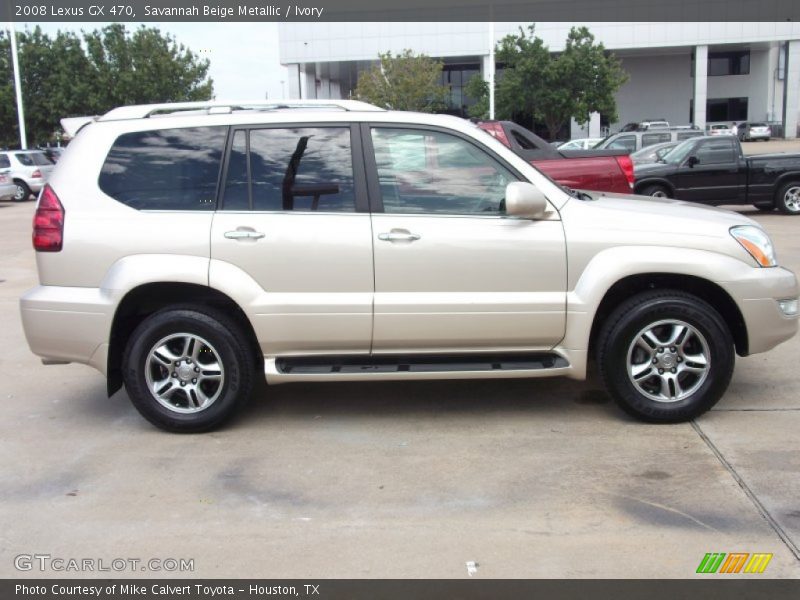 Savannah Beige Metallic / Ivory 2008 Lexus GX 470
