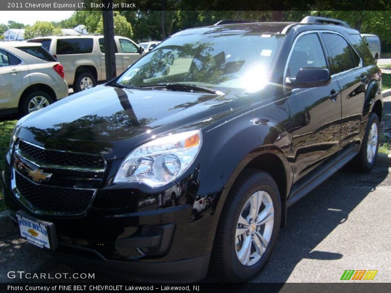 Black / Jet Black 2011 Chevrolet Equinox LT