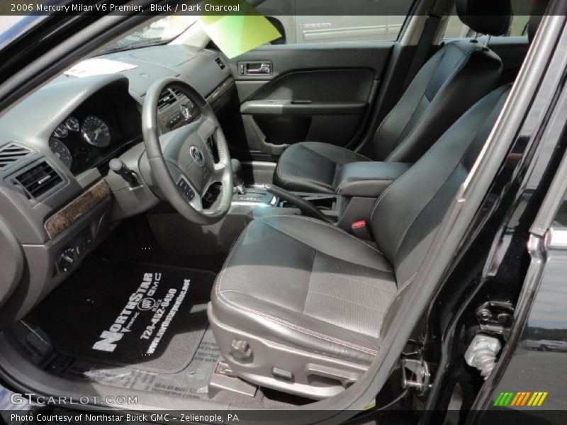 Black / Dark Charcoal 2006 Mercury Milan V6 Premier