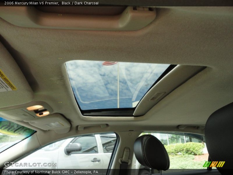Black / Dark Charcoal 2006 Mercury Milan V6 Premier