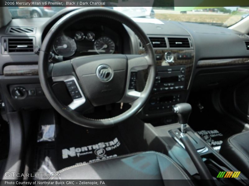 Black / Dark Charcoal 2006 Mercury Milan V6 Premier