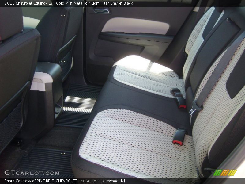 Gold Mist Metallic / Light Titanium/Jet Black 2011 Chevrolet Equinox LS