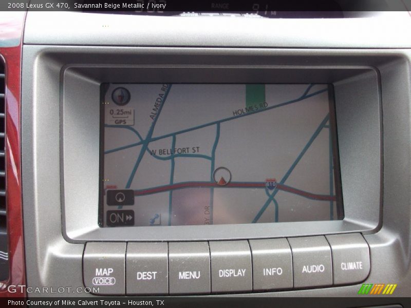 Savannah Beige Metallic / Ivory 2008 Lexus GX 470