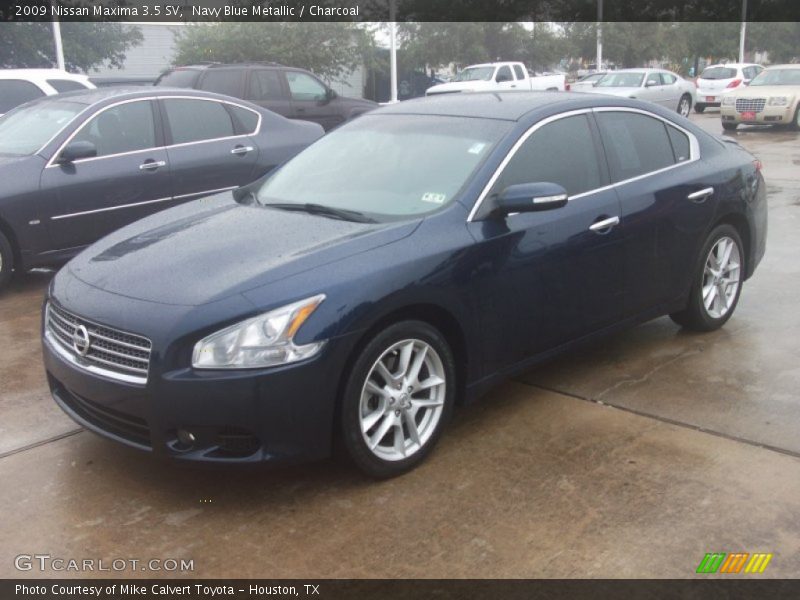 Navy Blue Metallic / Charcoal 2009 Nissan Maxima 3.5 SV