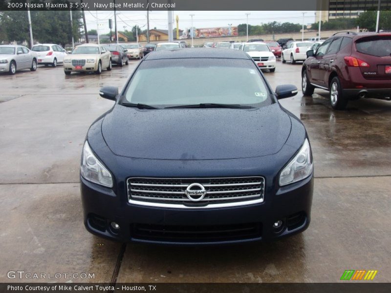 Navy Blue Metallic / Charcoal 2009 Nissan Maxima 3.5 SV