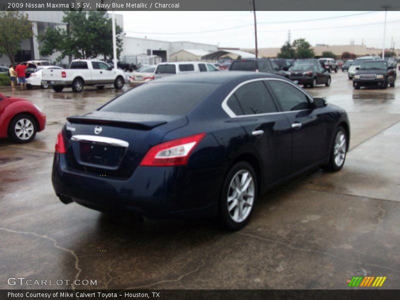 Navy Blue Metallic / Charcoal 2009 Nissan Maxima 3.5 SV
