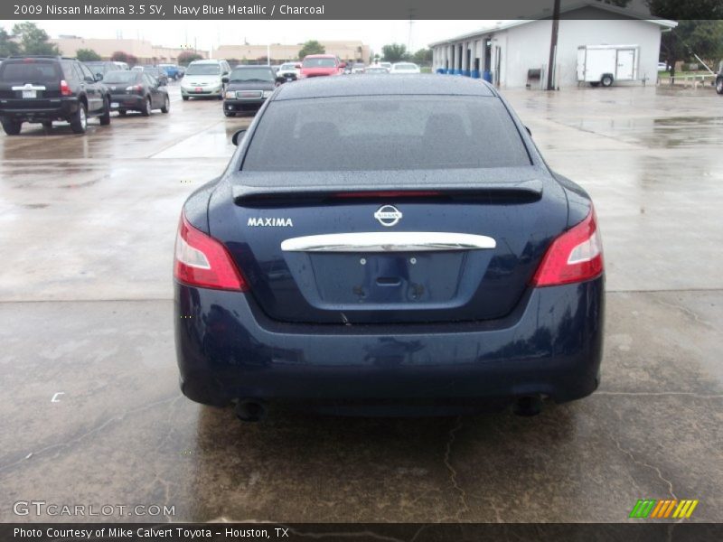 Navy Blue Metallic / Charcoal 2009 Nissan Maxima 3.5 SV