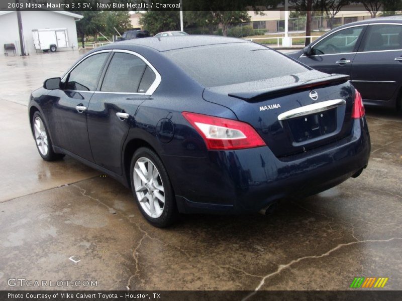 Navy Blue Metallic / Charcoal 2009 Nissan Maxima 3.5 SV