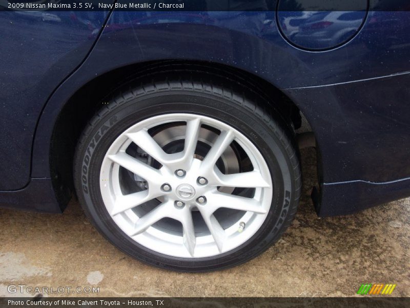Navy Blue Metallic / Charcoal 2009 Nissan Maxima 3.5 SV