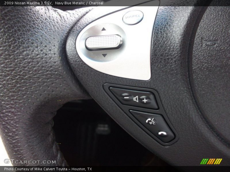 Navy Blue Metallic / Charcoal 2009 Nissan Maxima 3.5 SV