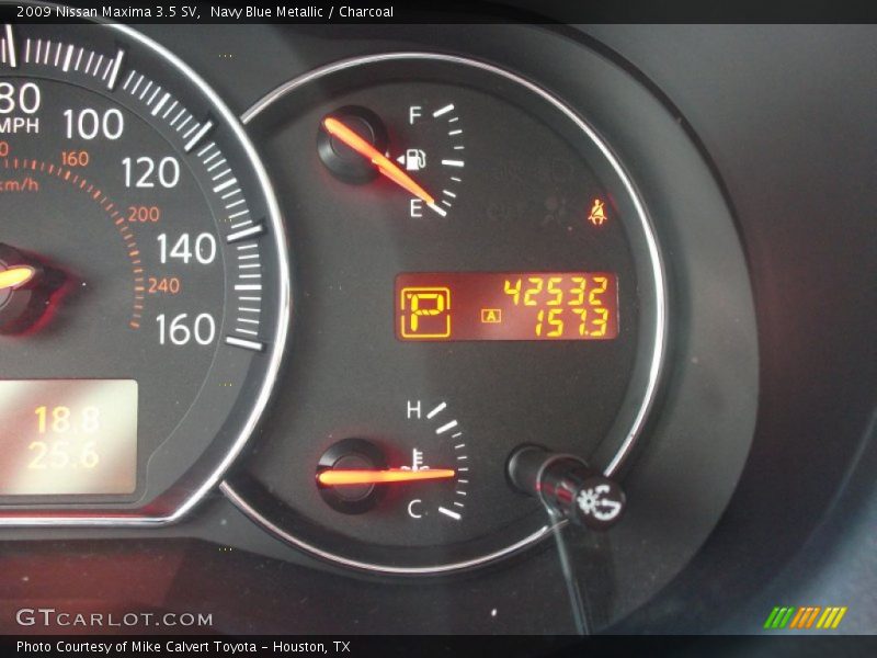 Navy Blue Metallic / Charcoal 2009 Nissan Maxima 3.5 SV