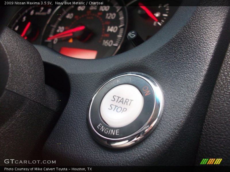 Navy Blue Metallic / Charcoal 2009 Nissan Maxima 3.5 SV