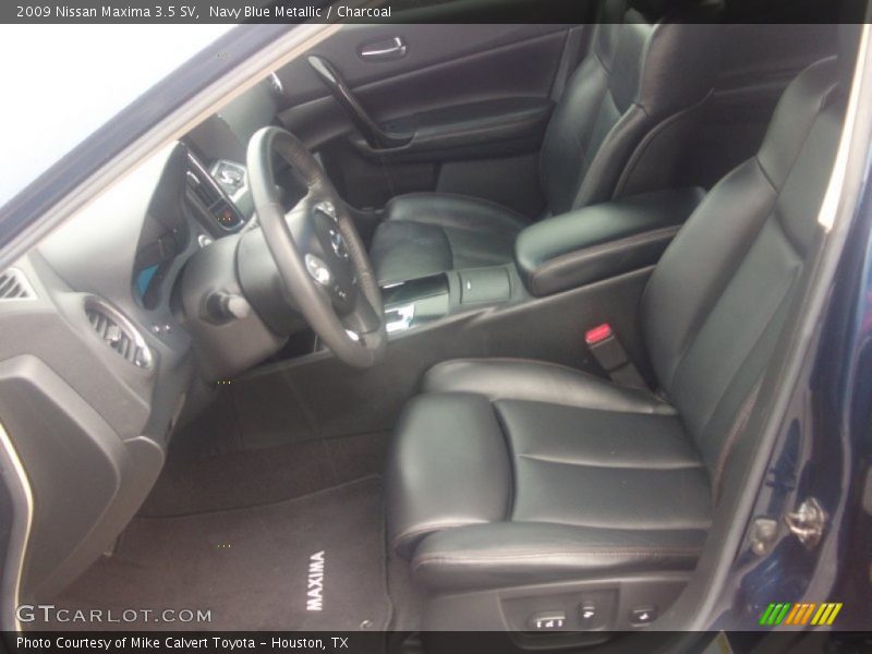Navy Blue Metallic / Charcoal 2009 Nissan Maxima 3.5 SV