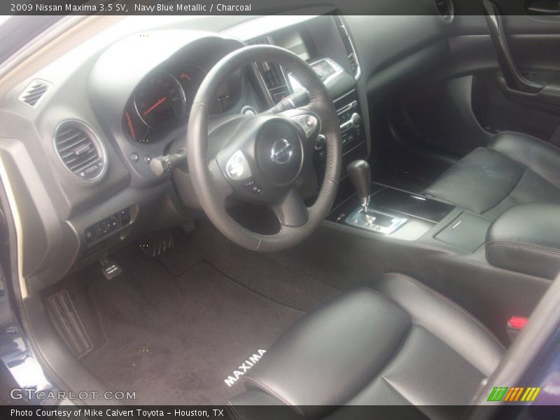 Navy Blue Metallic / Charcoal 2009 Nissan Maxima 3.5 SV