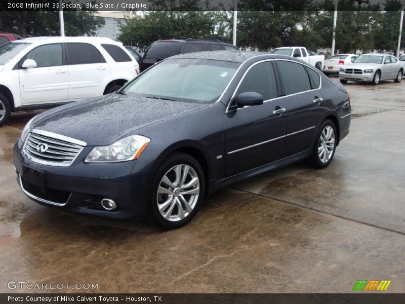 Blue Slate / Graphite 2008 Infiniti M 35 Sedan