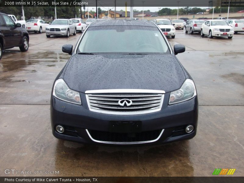Blue Slate / Graphite 2008 Infiniti M 35 Sedan