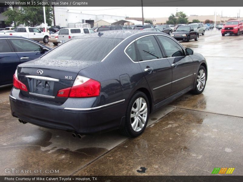 Blue Slate / Graphite 2008 Infiniti M 35 Sedan