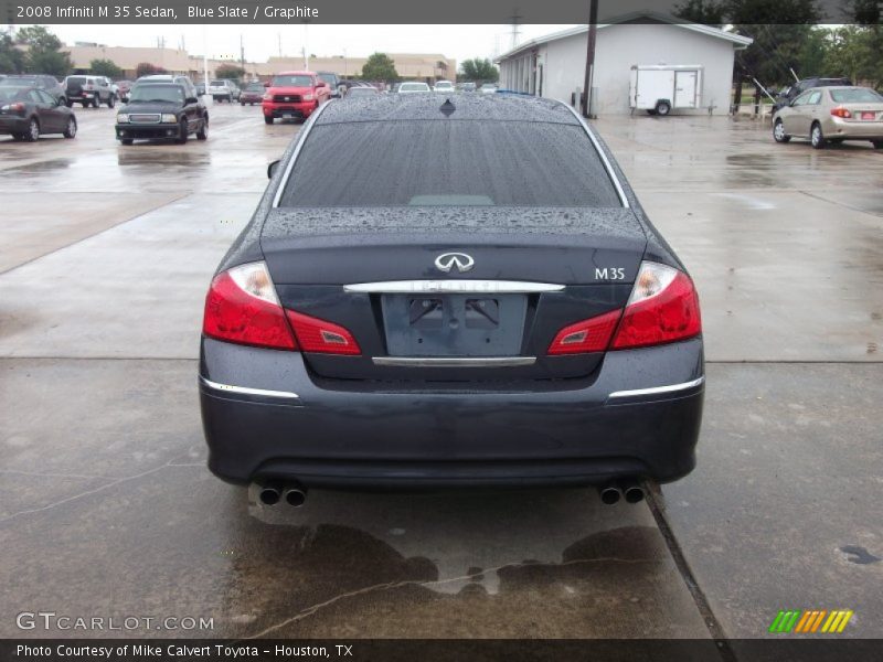 Blue Slate / Graphite 2008 Infiniti M 35 Sedan