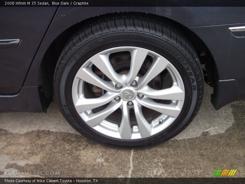 Blue Slate / Graphite 2008 Infiniti M 35 Sedan