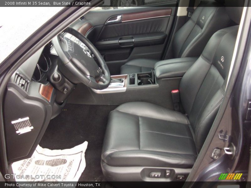 Blue Slate / Graphite 2008 Infiniti M 35 Sedan