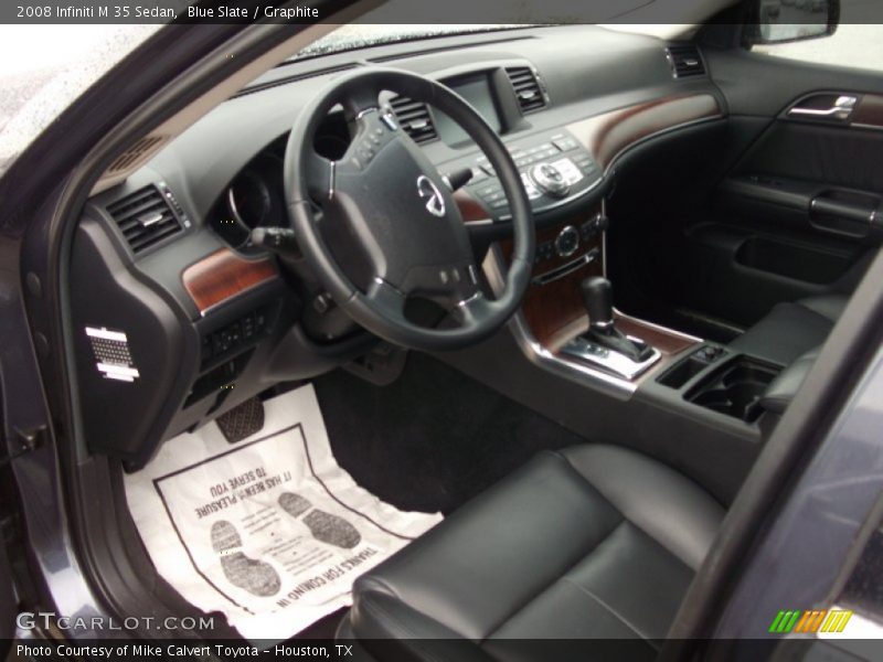 Blue Slate / Graphite 2008 Infiniti M 35 Sedan