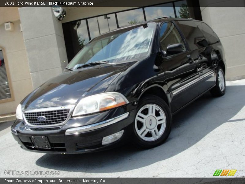 Black / Medium Graphite 2001 Ford Windstar SE