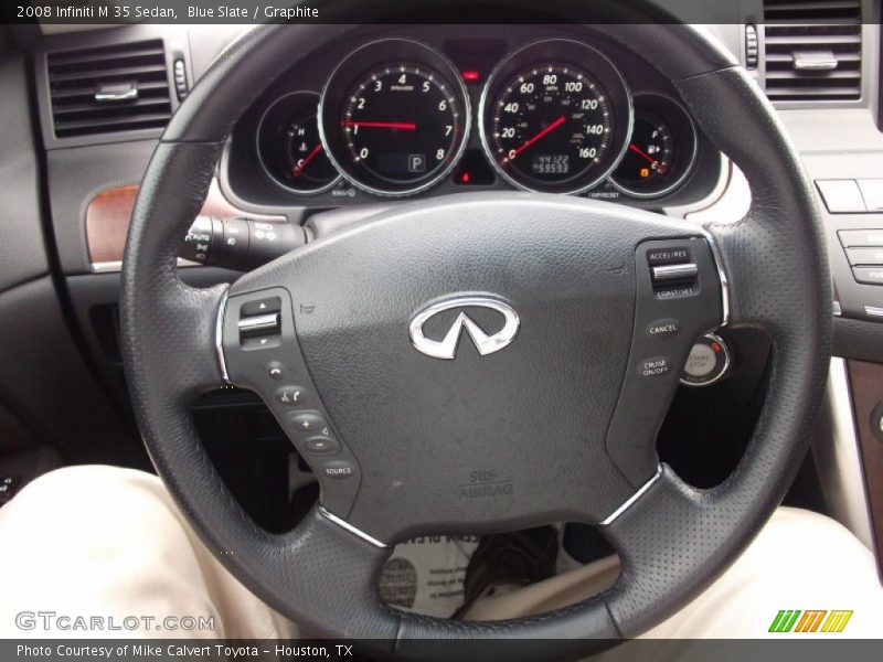 Blue Slate / Graphite 2008 Infiniti M 35 Sedan
