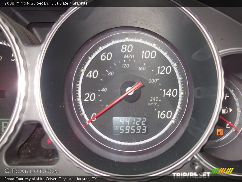 Blue Slate / Graphite 2008 Infiniti M 35 Sedan