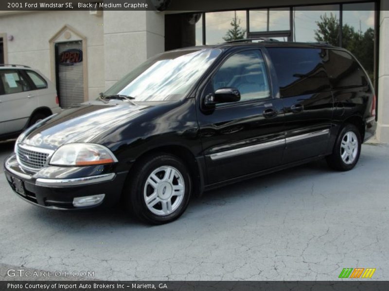 Black / Medium Graphite 2001 Ford Windstar SE