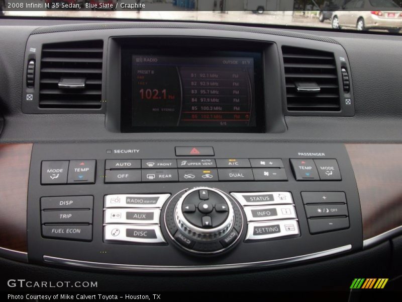 Blue Slate / Graphite 2008 Infiniti M 35 Sedan