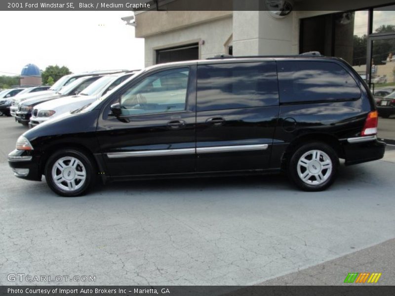 Black / Medium Graphite 2001 Ford Windstar SE