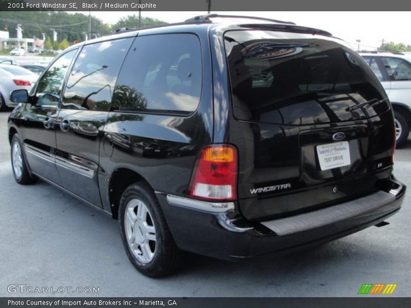 Black / Medium Graphite 2001 Ford Windstar SE