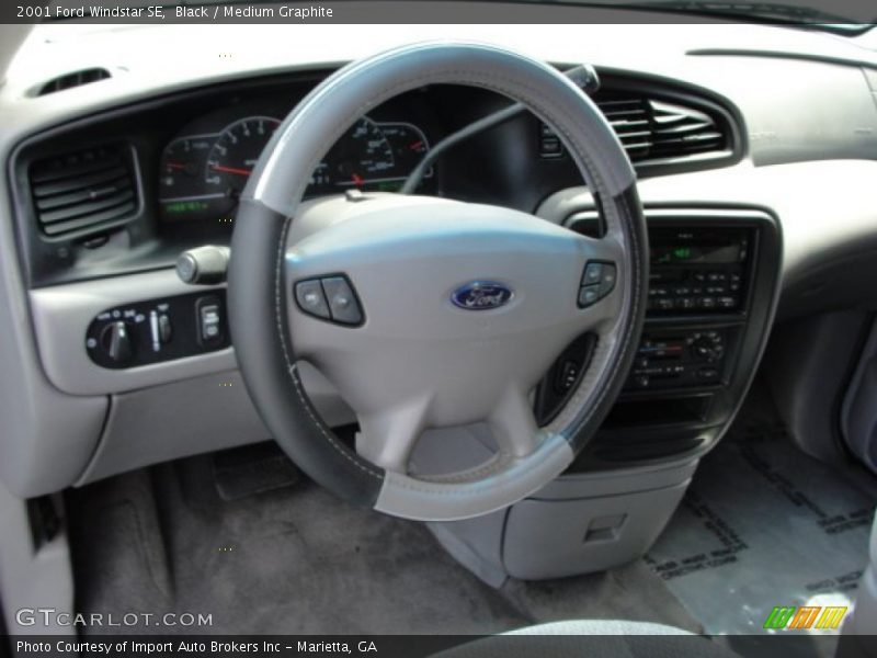 Black / Medium Graphite 2001 Ford Windstar SE
