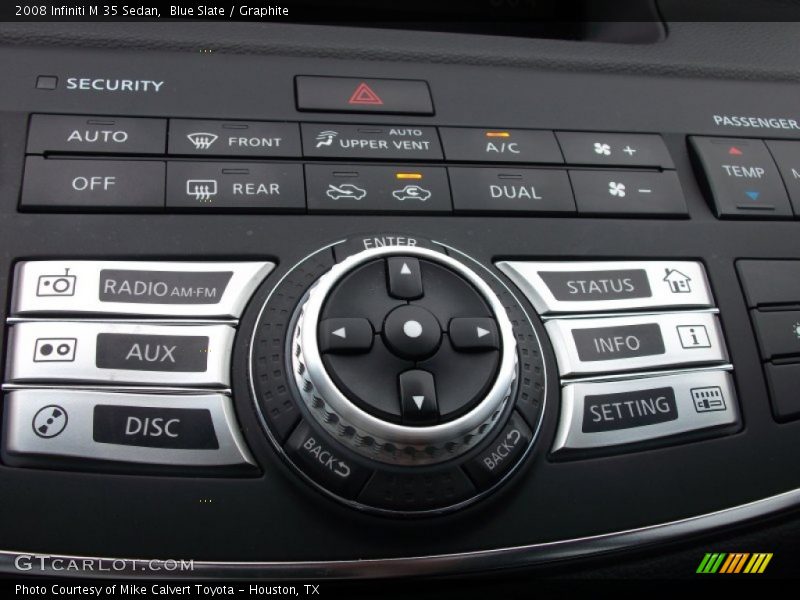 Blue Slate / Graphite 2008 Infiniti M 35 Sedan
