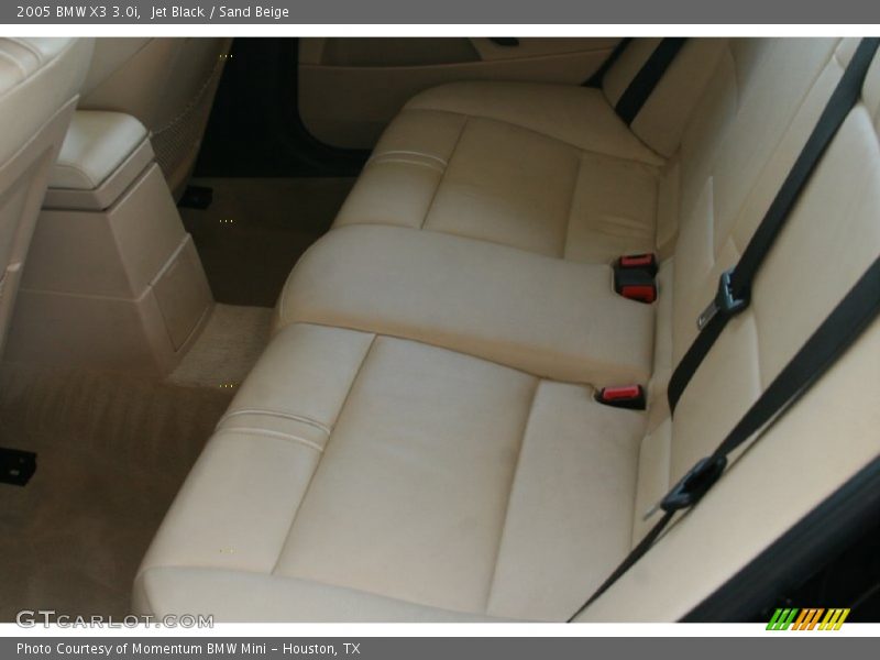 Jet Black / Sand Beige 2005 BMW X3 3.0i