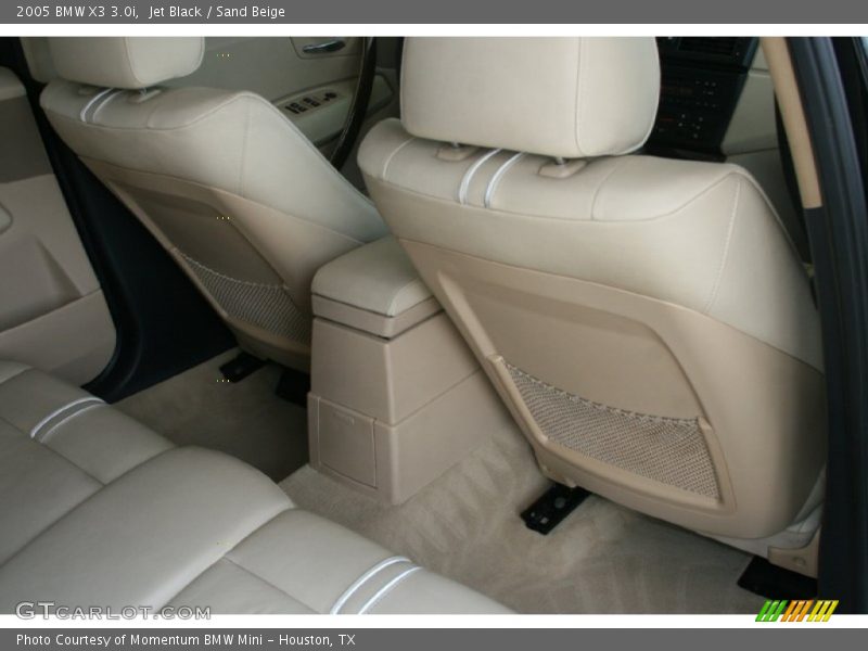 Jet Black / Sand Beige 2005 BMW X3 3.0i