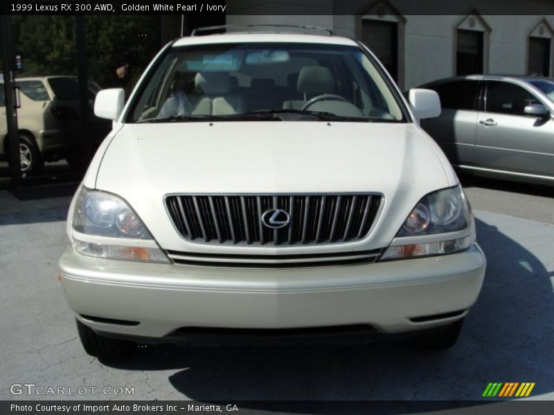Golden White Pearl / Ivory 1999 Lexus RX 300 AWD