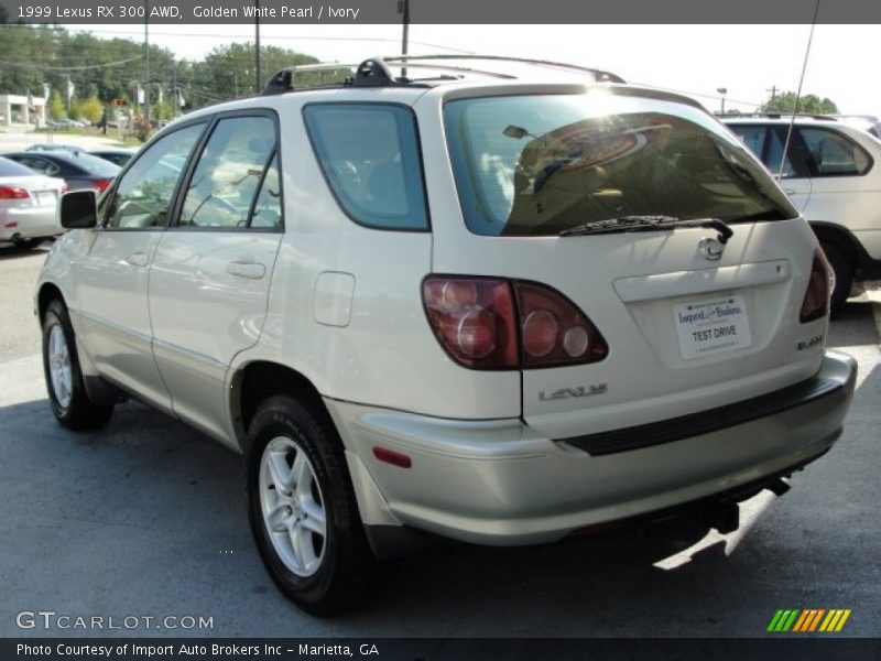 Golden White Pearl / Ivory 1999 Lexus RX 300 AWD