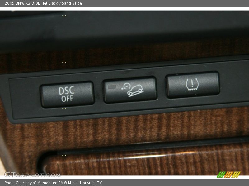 Jet Black / Sand Beige 2005 BMW X3 3.0i