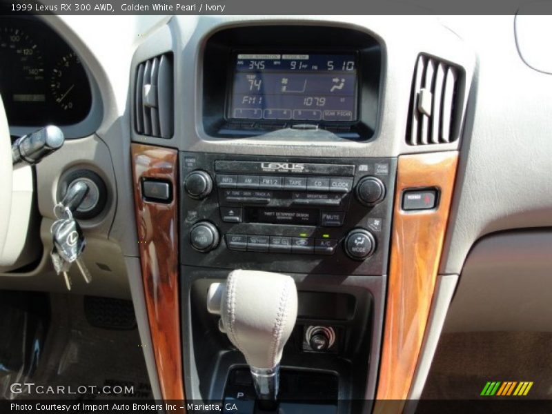 Golden White Pearl / Ivory 1999 Lexus RX 300 AWD