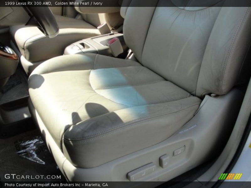 Golden White Pearl / Ivory 1999 Lexus RX 300 AWD