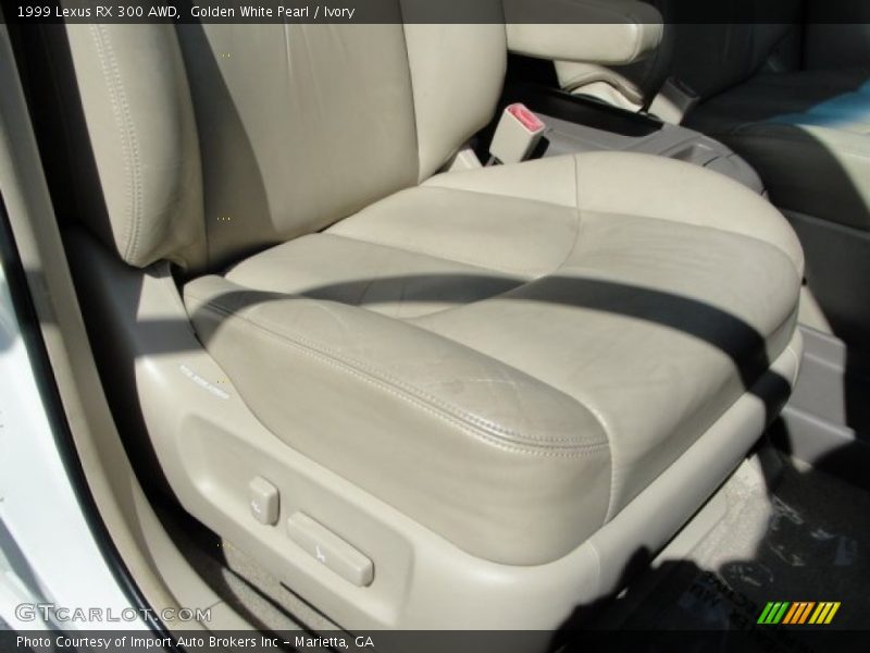 Golden White Pearl / Ivory 1999 Lexus RX 300 AWD