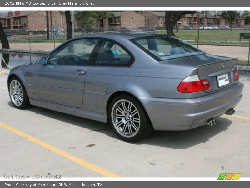 Silver Grey Metallic / Grey 2003 BMW M3 Coupe