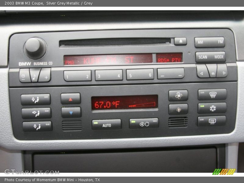 Controls of 2003 M3 Coupe