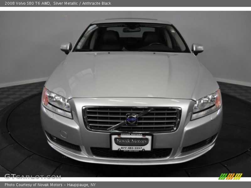 Silver Metallic / Anthracite Black 2008 Volvo S80 T6 AWD