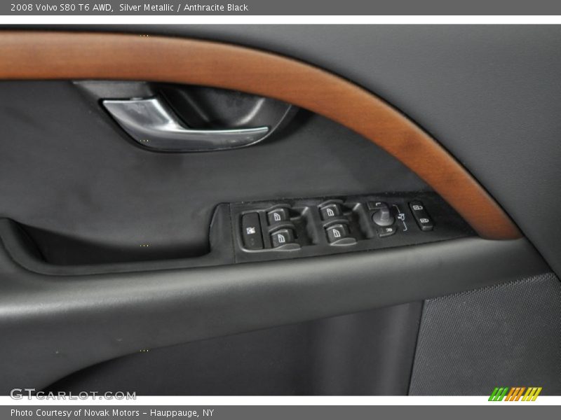 Silver Metallic / Anthracite Black 2008 Volvo S80 T6 AWD
